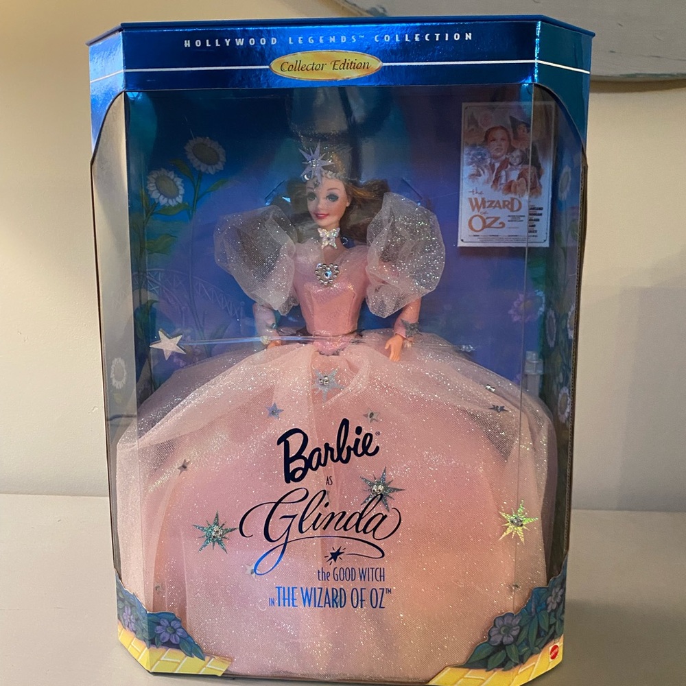 1995 Barbie Glinda Doll - Pink Collector's Edition Wizard of Oz